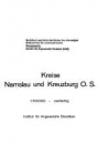 Karte Namslau und Kreuzburg
